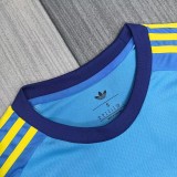26-27 RMA Blue Goalkeeper Fans Soccer Jersey