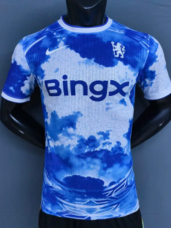26-27 CHE Blue White Player Version Training shirts