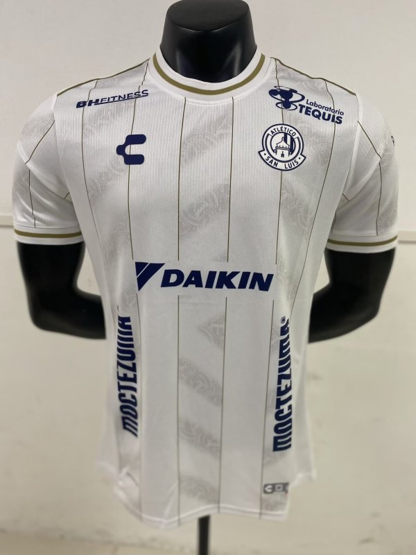 26-27 San Luis Away Player Version Soccer Jersey
