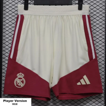 26-27 RMA Khaki Player Version Training Shorts Pants(球员短裤)