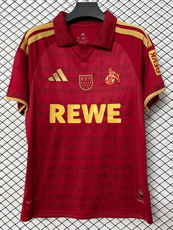26-27 Koln Red Special Edition Fans Soccer Jersey
