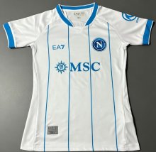 26-27 Napoli Away Women Fans Soccer Jersey (女)