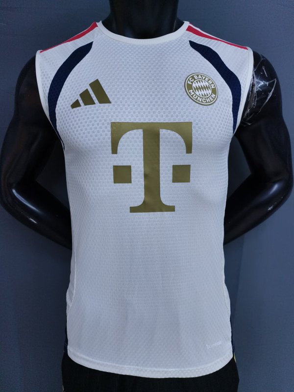 26-27 Bayern Beige ‌Player Version Vest*背心