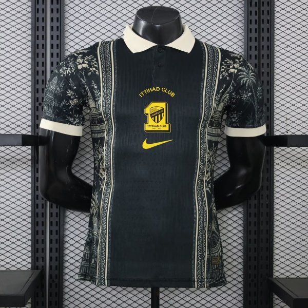 26-27 Ittihad Black Special Edition Player Version Soccer Jersey