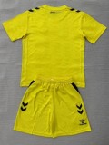 26-27 Sunderland Yellow Goalkeeper Kids Soccer Jersey