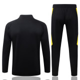 26-27 Dortmund High Quality Half Pull Tracksuit