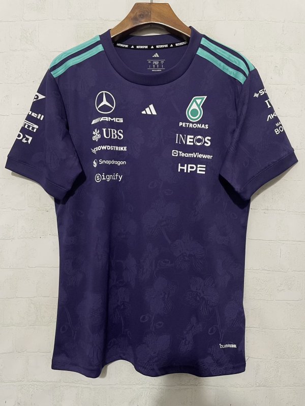 2026 Benz New Pattern Short Sleeve Racing Suit