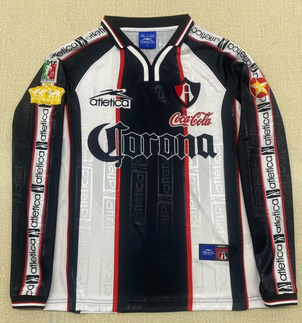 1999-2000 Atlas Third Retro Long Sleeve Soccer Jersey