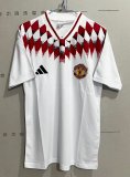 26-27 Man Utd White Special Edition Fans Soccer Jersey