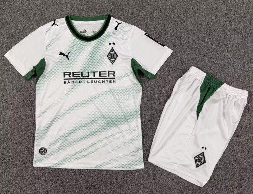 26-27 Monchengladbach Home Kids Soccer Jersey