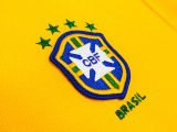 1998 Brazil Home Retro Soccer Jersey*耐克标有蓝边