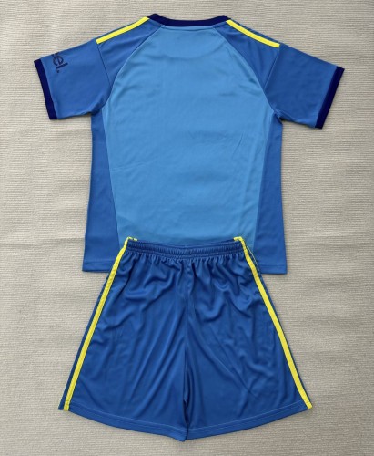 26-27 ARS Blue GoalKeeper Kids Soccer Jersey