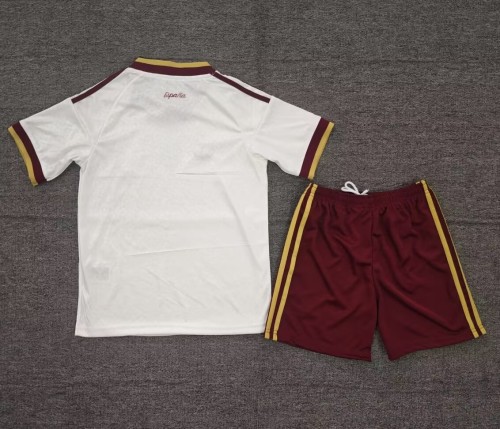 2026 World Cup Spain Away Kids Soccer Jersey (With 2 Star)*两颗星