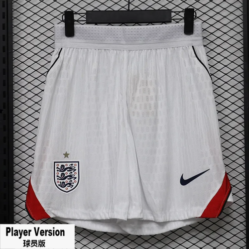 2026 World Cup England Home Player Version Shorts Pants (球员短裤)