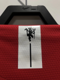 2007-2008 Man Utd Home League Edition Retro Soccer Jersey