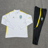 26-27 Brazil High Quality Half Pull Tracksuit