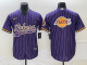 2025 MLB Los Angeles Lakers New Pattern Jersey