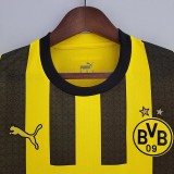 22-23 Dortmund Home  Fans Soccer Jersey