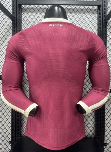 26-27 RMA Third Long Sleeve Player Version Soccer Jersey (长袖球员)
