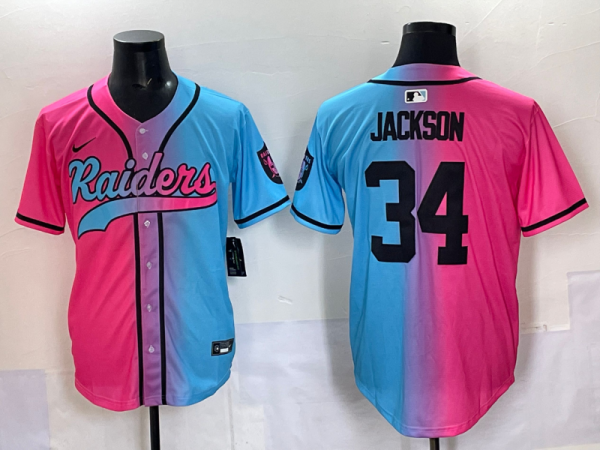 2025 MLB Las Vegas Raiders New Pattern Jersey