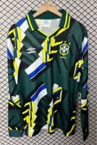 1994 World Cup Brazil GoalKeeper Long sleeves Retro Soccer Jersey 