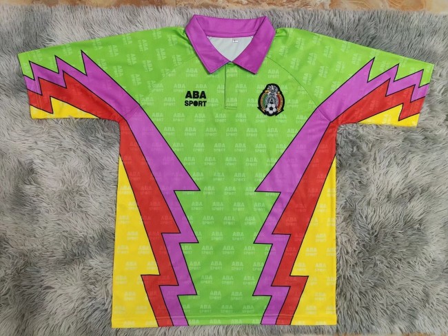 1995 Mexico Home Retro Soccer Jersey