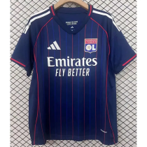 25-26 Lyon Away Fans Soccer Jersey