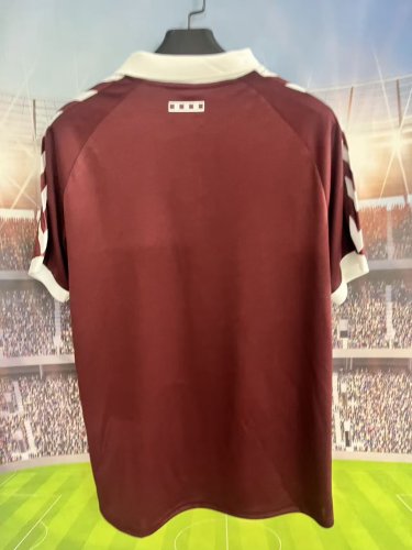 26-27 Heart of Midlothian Home Fans Soccer Jersey