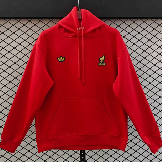 2026 Mexico Red Hoody 红色(加绒)