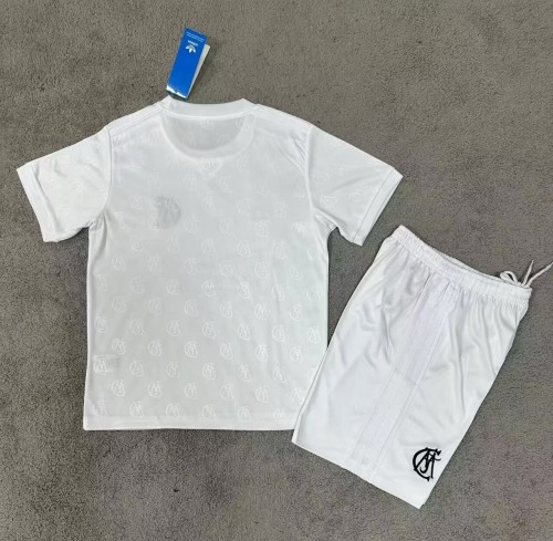 26-27 RMA White 120th Anniversary Edition Kids Soccer Jersey