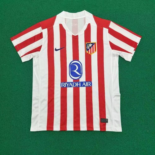 25-26 ATM Home GRIEZMANN #7 Print Photo Number Fans Soccer Jersey