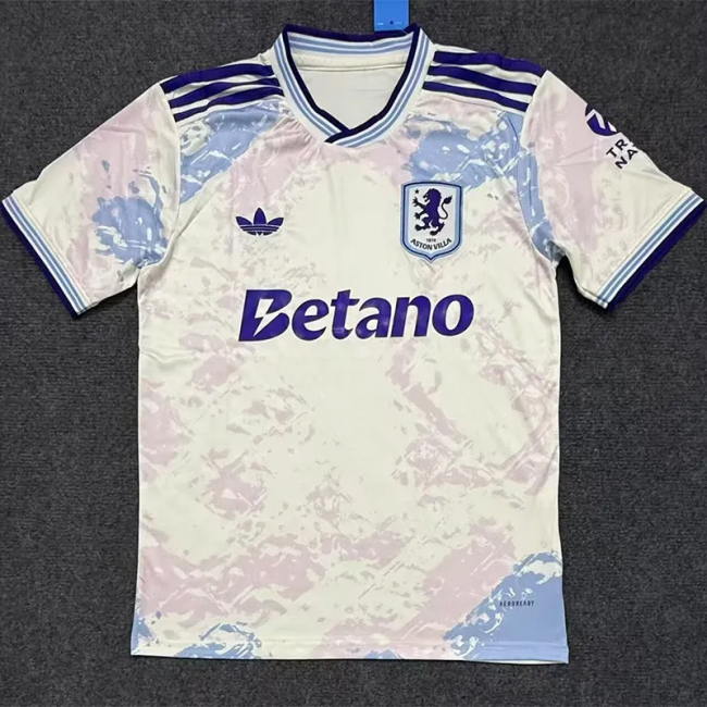 25-26 Aston Villa Third Fans Soccer Jersey