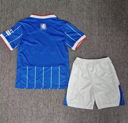 26-27 Rangers Home Kids Soccer Jersey