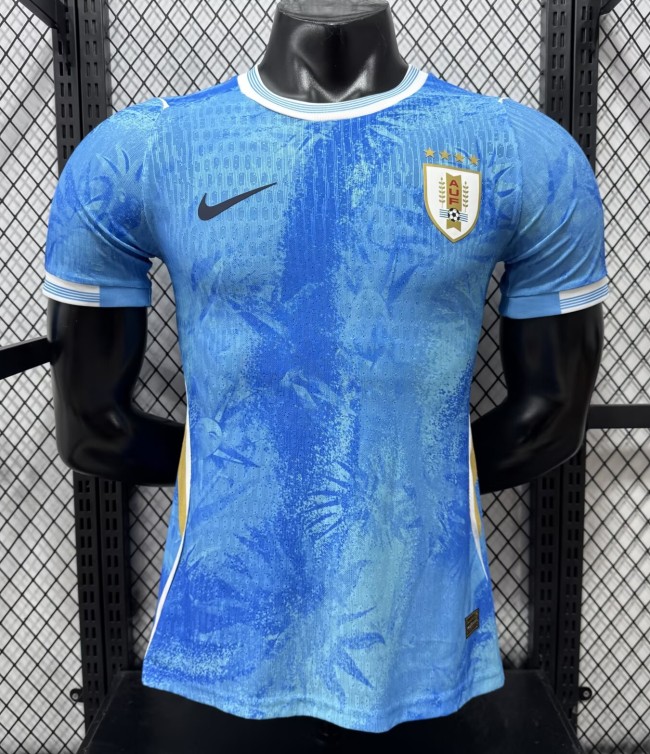 26-27 Uruguay Blue Special Edition Player Version Soccer Jersey