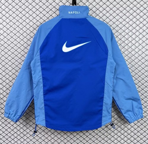 1998-1999 Napoli Blue Retro Windbreaker