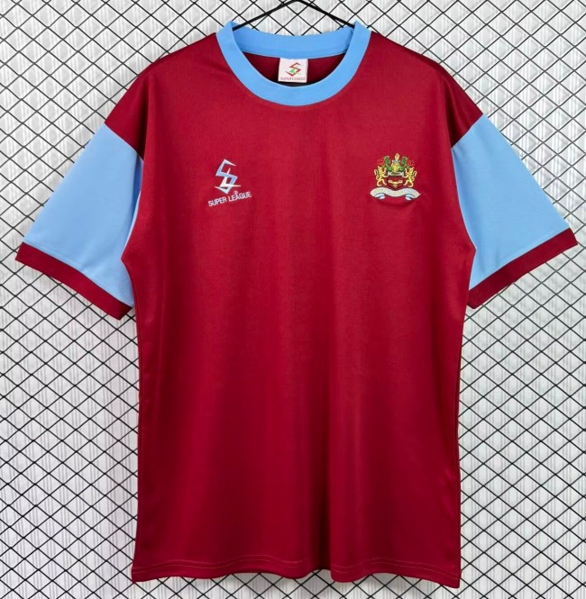 2000-2001 Burnley Home Retro Soccer Jersey