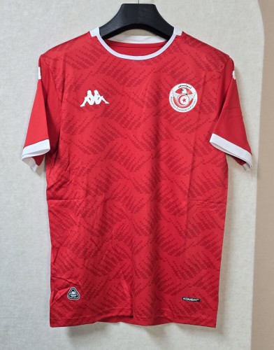 26-27 Tunisia Home Fans Soccer Jersey