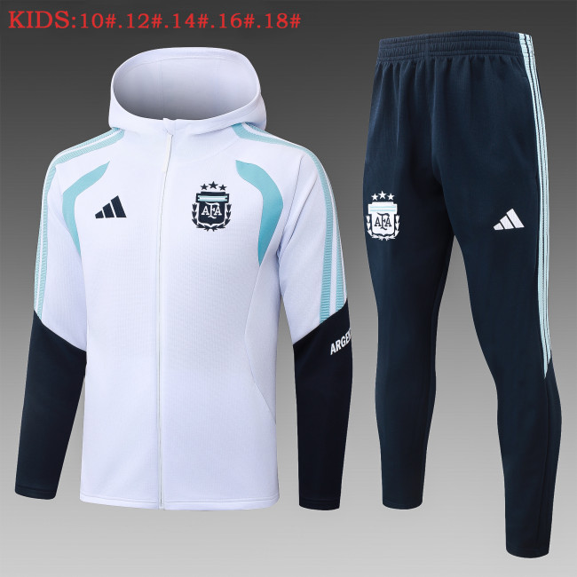 26-27 Argentina High Quality Kids Hoodie Jacket Tracksuit