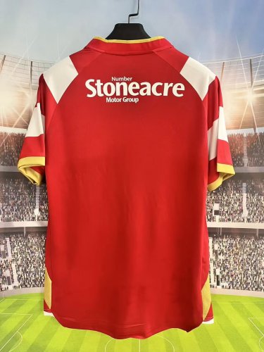 26-27 Doncaster Rovers Home Fans Soccer Jersey