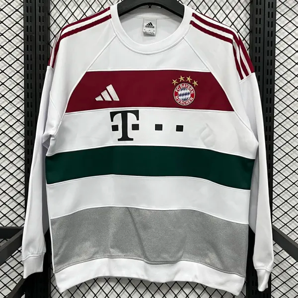 2026 Bayern White Hoodie (无帽卫衣)