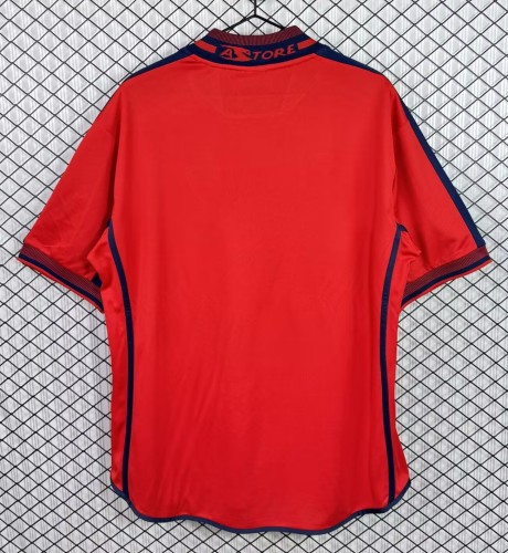 2000-2001 Osasuna Home Retro Soccer Jersey