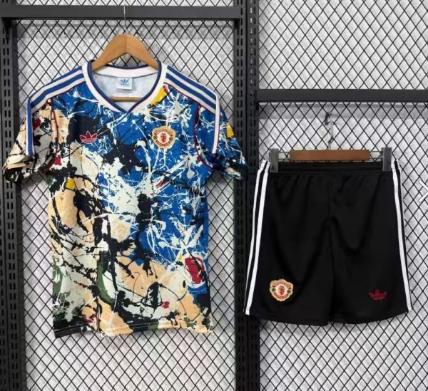 25-26 Man Utd Special Edition Kids Soccer Jersey