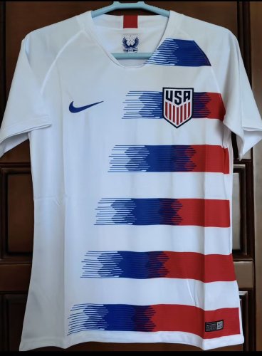 2018 USA Home Retro Soccer Jersey