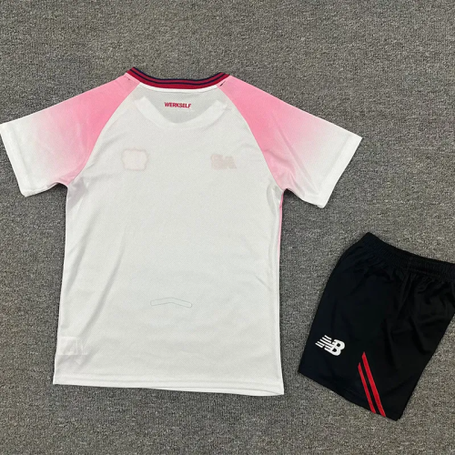 25-26 LeverKusen Away Kids Soccer Jersey