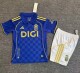 25-26 Real Oviedo Home Kids Soccer Jersey