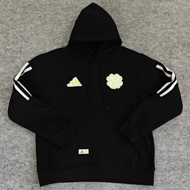 25-26 Celtic Black Hoody 黑色(加绒)