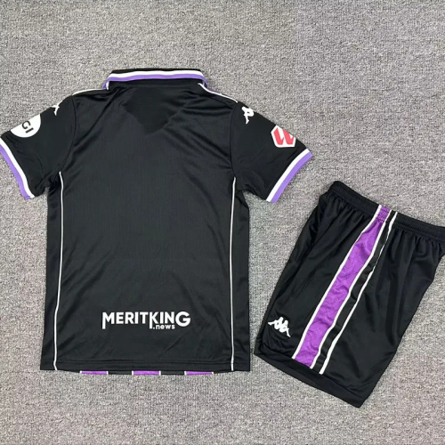 25-26 Real Valladolid Away Kids Soccer Jersey