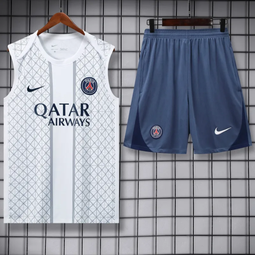 25-26 PSG High quality Tank Top And Shorts Suit