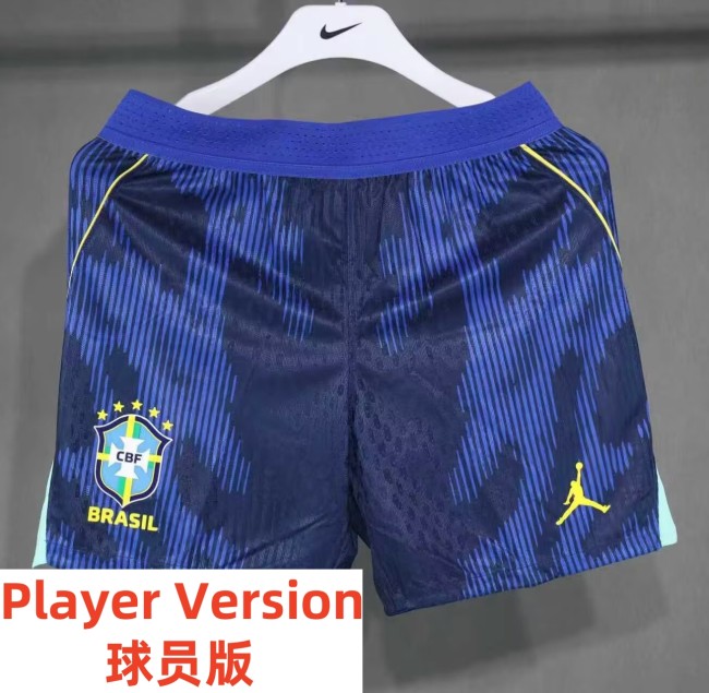 2026 World Cup Brazil Away Player Version Shorts Pants (球员短裤)