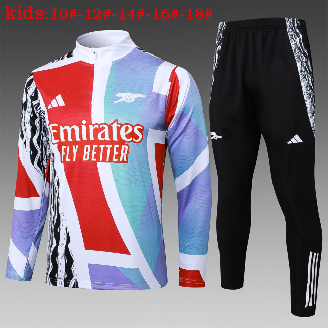 25-26 ARS High Quality Kids Half Pull Tracksuit